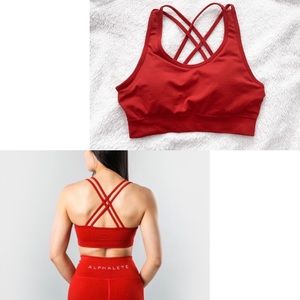 ALPHALETE Revival Bra — Redwood [S]